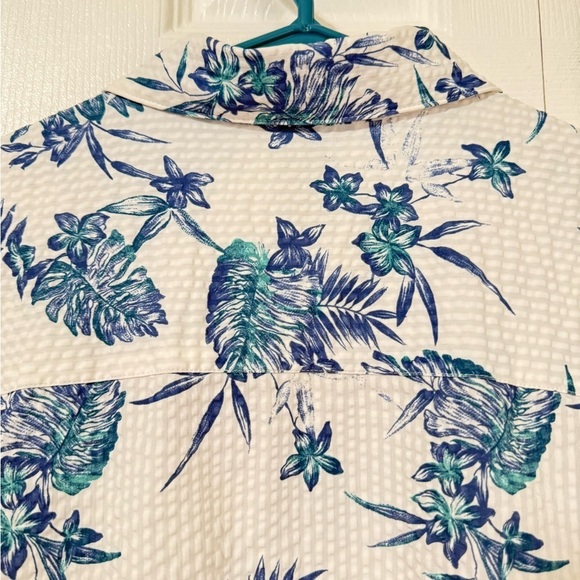 Pro Tour Men’s Textured Tropical Golf Button-Up Shirt  Size XL Cool Play - Picture 6 of 10